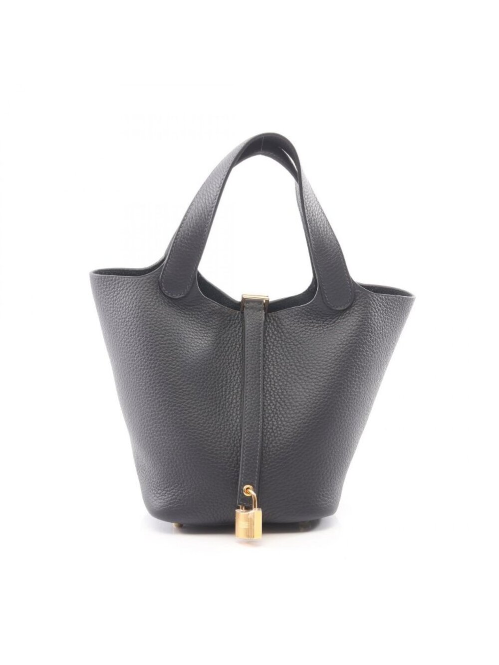 Hermes Handbag Picotin Lock PM Canvas Leather